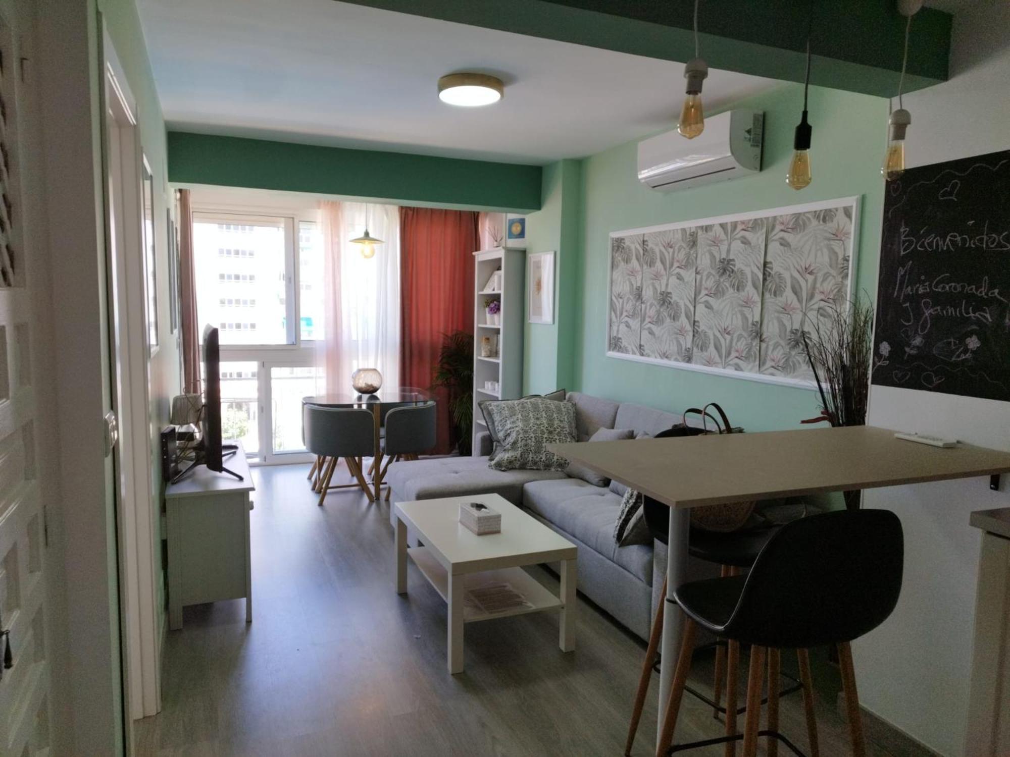 Apartmán M1 403 Frontal Al Mar Vistas Terraza Y Wifi Benalmádena Exteriér fotografie