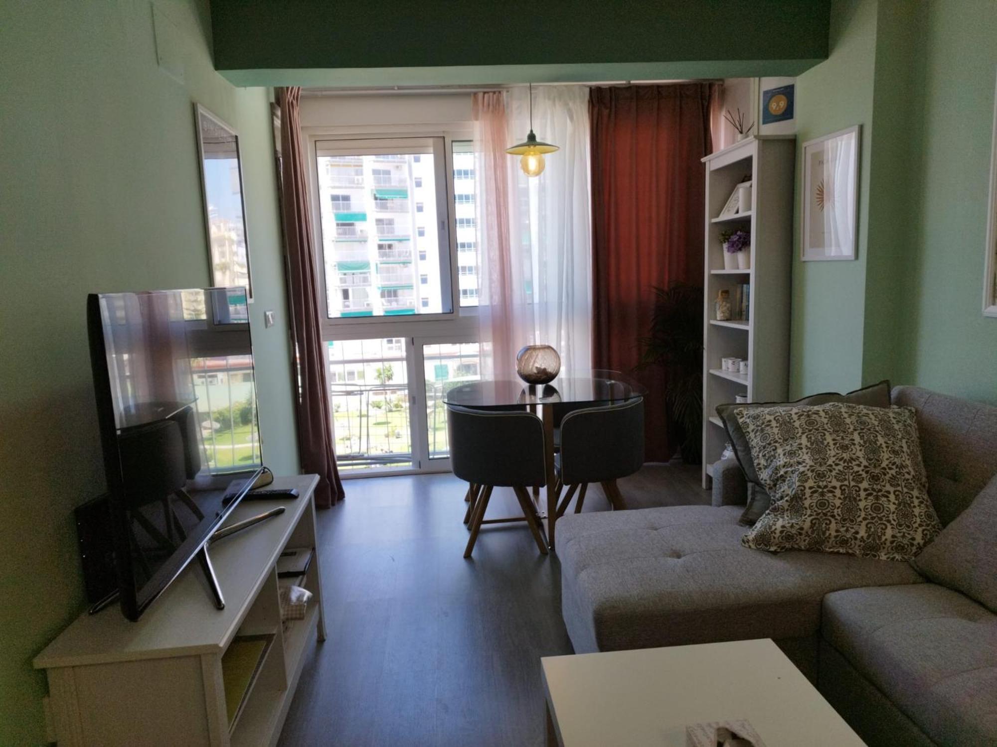 Apartmán M1 403 Frontal Al Mar Vistas Terraza Y Wifi Benalmádena Exteriér fotografie