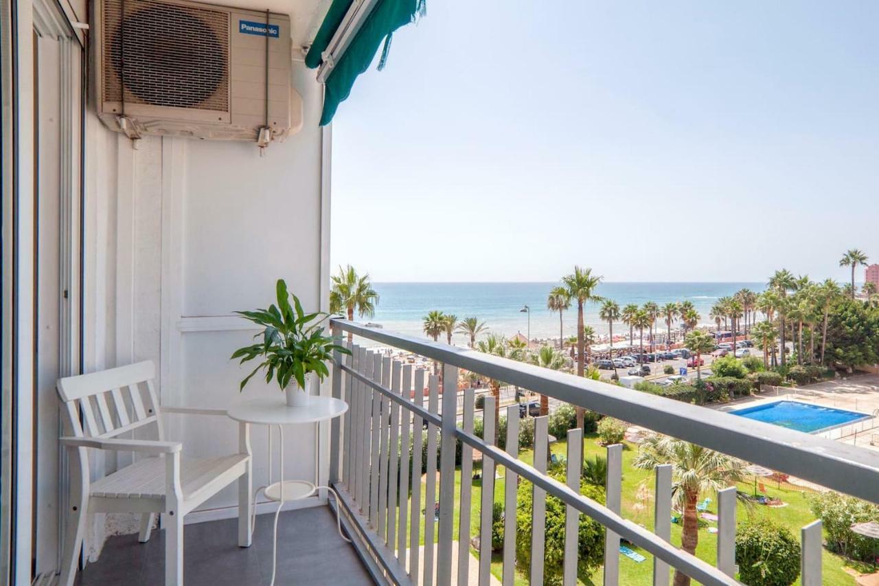 Apartmán M1 403 Frontal Al Mar Vistas Terraza Y Wifi Benalmádena Exteriér fotografie