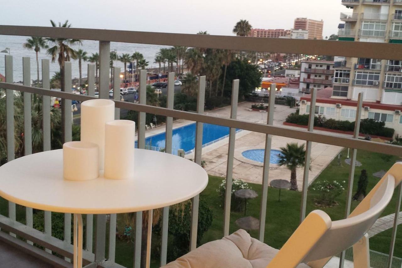 Apartmán M1 403 Frontal Al Mar Vistas Terraza Y Wifi Benalmádena Exteriér fotografie